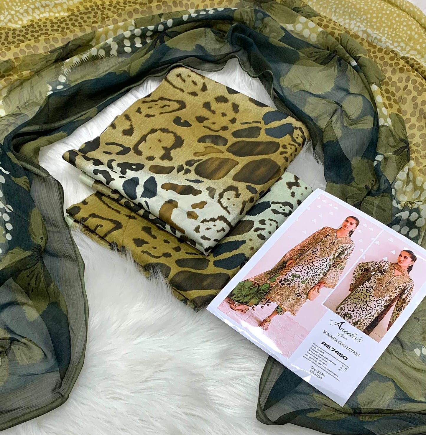 Summar collection Digital printed Chiffon duppta 2k26