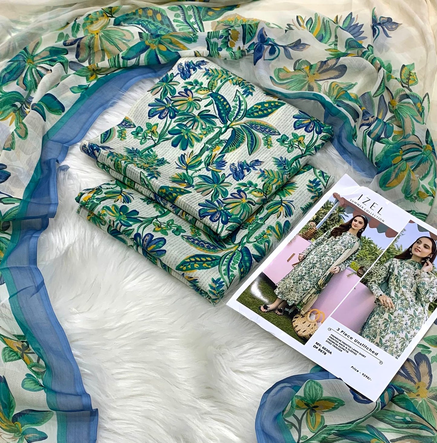 Summar collection Digital printed Chiffon duppta 2k26