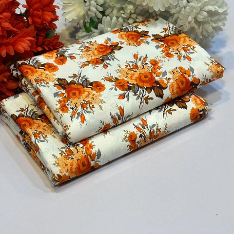 2025-FLORAL PRINTS 2PC SUMMER WEAR