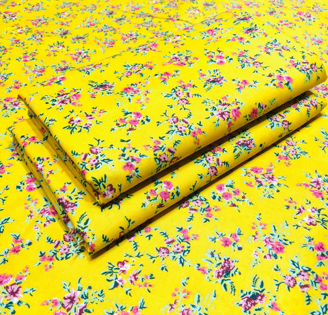 2025-FLORAL PRINTS 2PC SUMMER WEAR