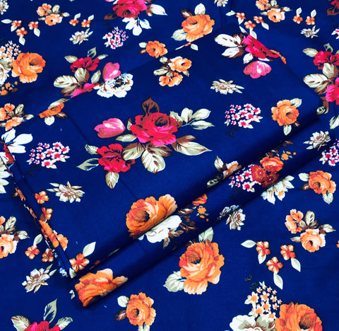 2025-FLORAL PRINTS 2PC SUMMER WEAR