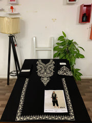 Embroidered 2Pc Lawn Unstitched Summer Dress - DE-1133B