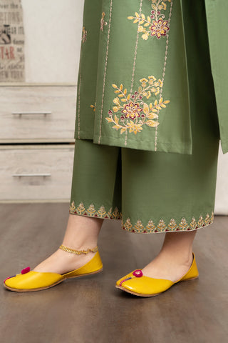HABIBA – Luxury Embroidered 3-Piece in DHANAK