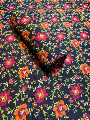 2025-FLORAL PRINTS 2PC SUMMER WEAR