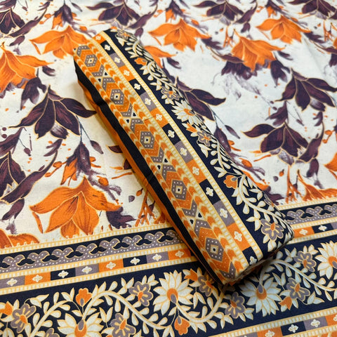 2025-FLORAL PRINTS 2PC SUMMER WEAR