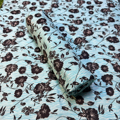 2025-FLORAL PRINTS 2PC SUMMER WEAR