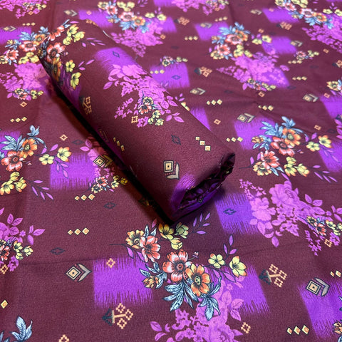 2025-FLORAL PRINTS 2PC SUMMER WEAR