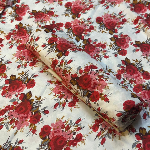 2025-FLORAL PRINTS 2PC SUMMER WEAR