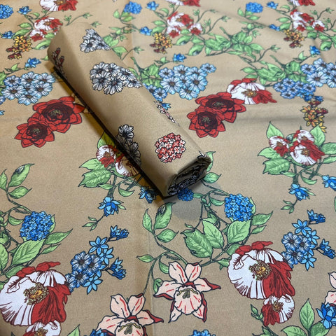 2025-FLORAL PRINTS 2PC SUMMER WEAR