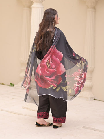 Zaroon – Luxury Embroidered 3-Piece in DHANAK