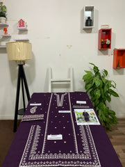 Embroidered 2Pc Lawn Unstitched Summer Dress - AL-00P