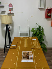 Embroidered 2Pc Lawn Unstitched Summer Dress - DE-1144