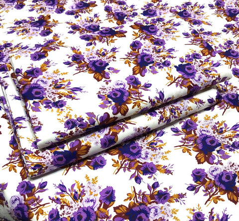 2025-FLORAL PRINTS 2PC SUMMER WEAR