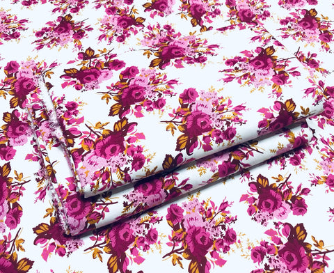 2025-FLORAL PRINTS 2PC SUMMER WEAR