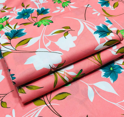 2025-FLORAL PRINTS 2PC SUMMER WEAR