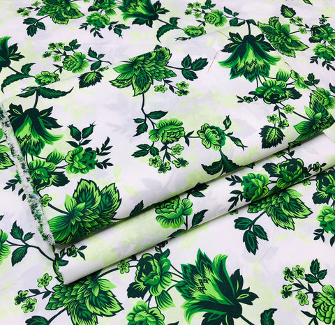 2025-FLORAL PRINTS 2PC SUMMER WEAR
