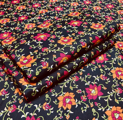 2025-FLORAL PRINTS 2PC SUMMER WEAR
