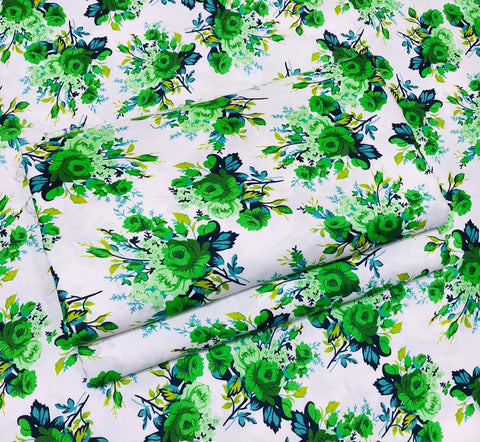2025-FLORAL PRINTS 2PC SUMMER WEAR