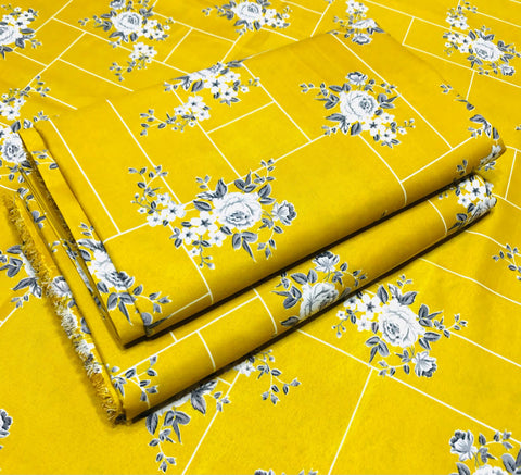 2025-FLORAL PRINTS 2PC SUMMER WEAR