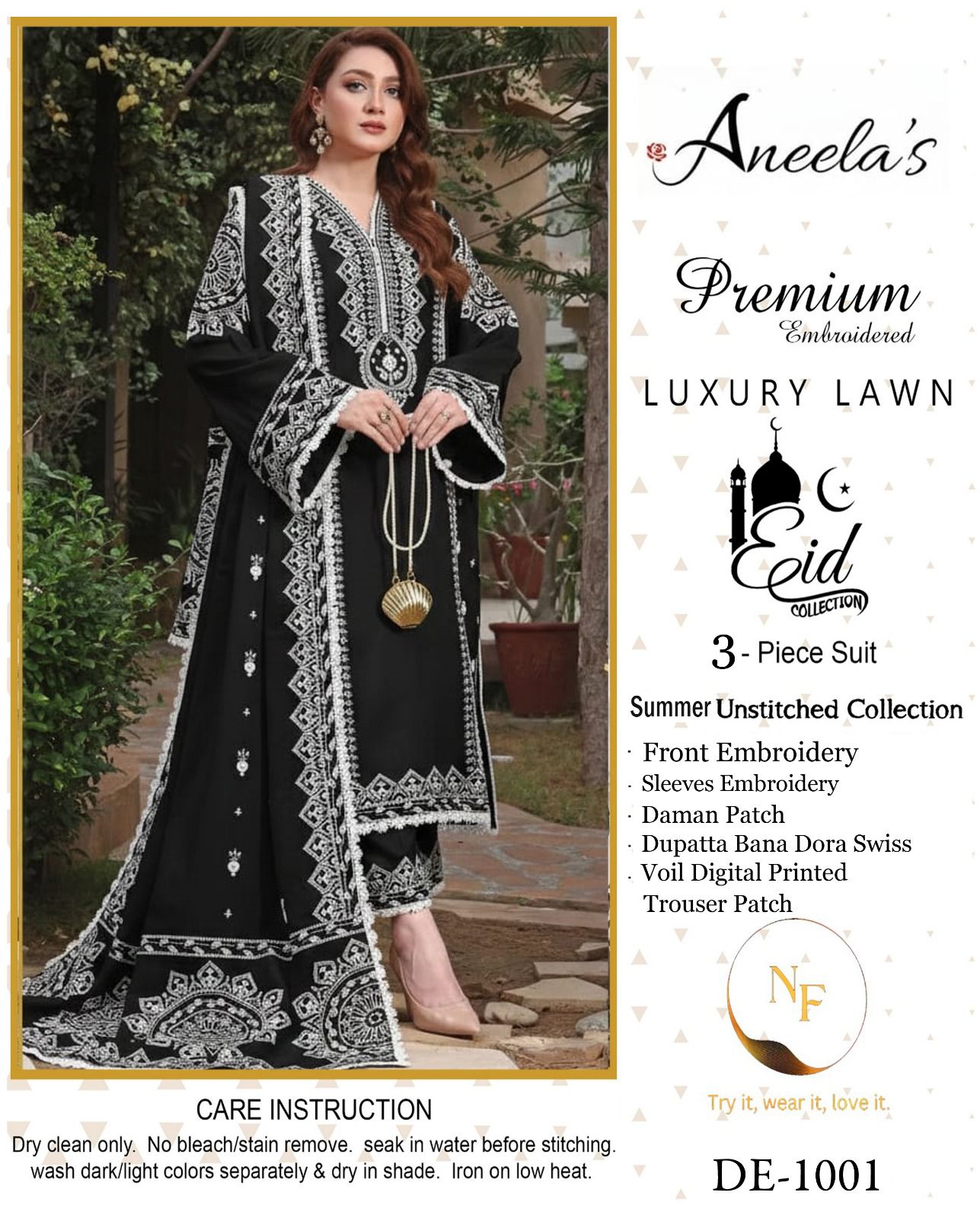 BRAND NAME* ANEELAS

_WEAR BY THE GORGEOUS ACTRESS_ *MOMINA