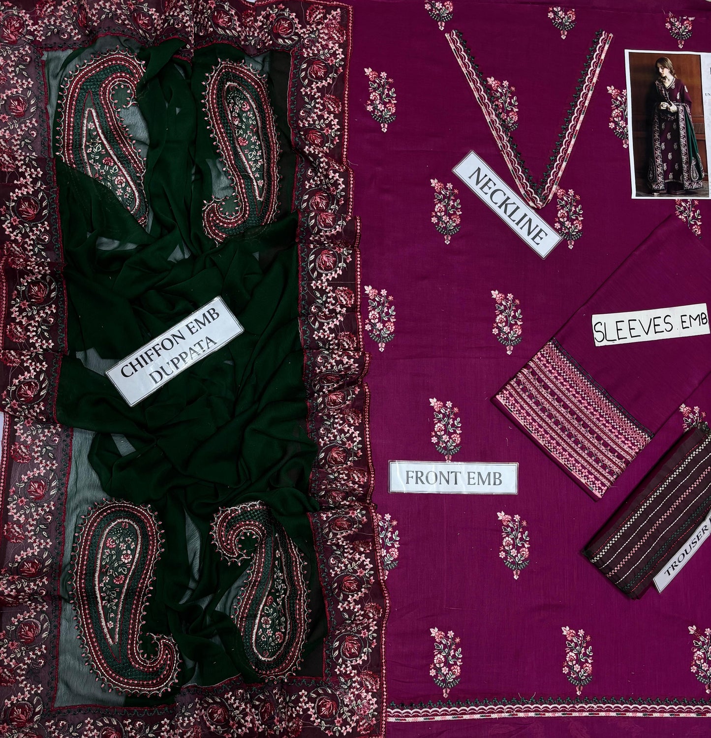 BRAND NAMEBATIK 2K26 ( DUPATTA MUKAMAL READY TO WEAR HE ✅)