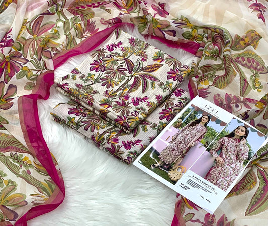 Summar collection Digital printed Chiffon duppta 2k26
