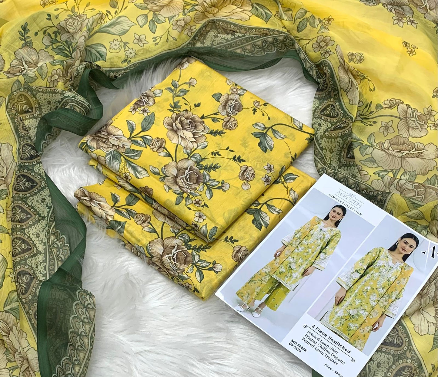 Summar collection Digital printed Chiffon duppta 2k26