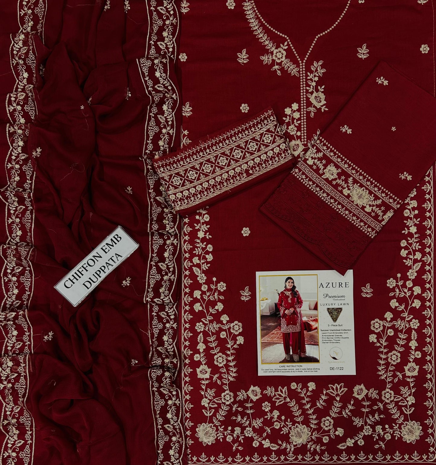 BRAND NAME* AZURE

_WEAR BY THE GORGEOUS ACTRESS_ *AYEZA KHAN*