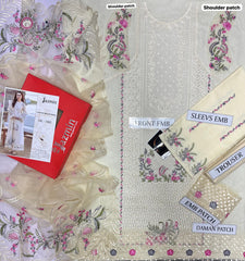 *بِسْمِ ٱللَّٰهِ ٱلرَّحْمَٰنِ ٱلرَّحِيمِ*

Eid collection Alhamdulillah 😇
*BRAND NAME* JAZMIN wear by Hania Amir with Box