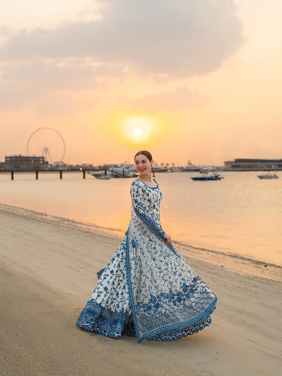 Faiza Saqlain’s* Frock

Wear By *HANIA AMIR