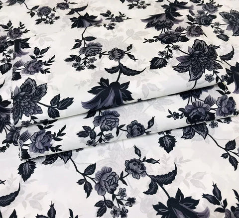 2025-FLORAL PRINTS 2PC SUMMER WEAR