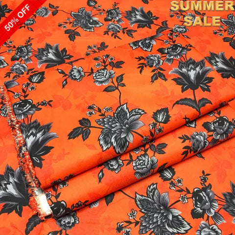 2025-FLORAL PRINTS 2PC SUMMER WEAR