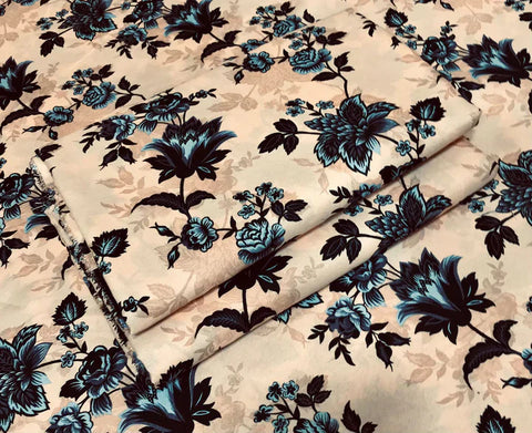2025-FLORAL PRINTS 2PC SUMMER WEAR