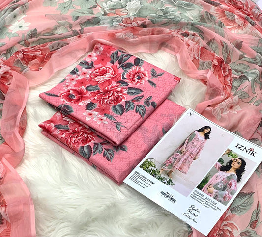 Summar collection Digital printed Chiffon duppta 2k26