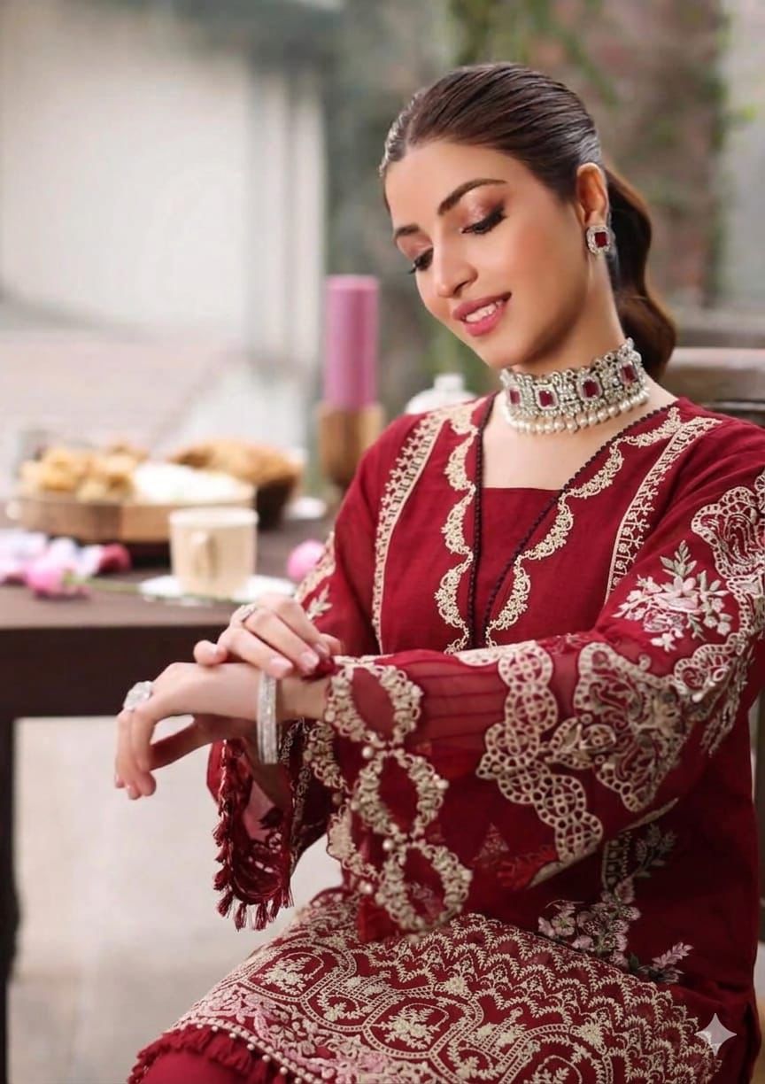 BRAND NAME* KAHF

_WEAR BY THE GORGEOUS ACTRESS_ *KINZA HASHMI*