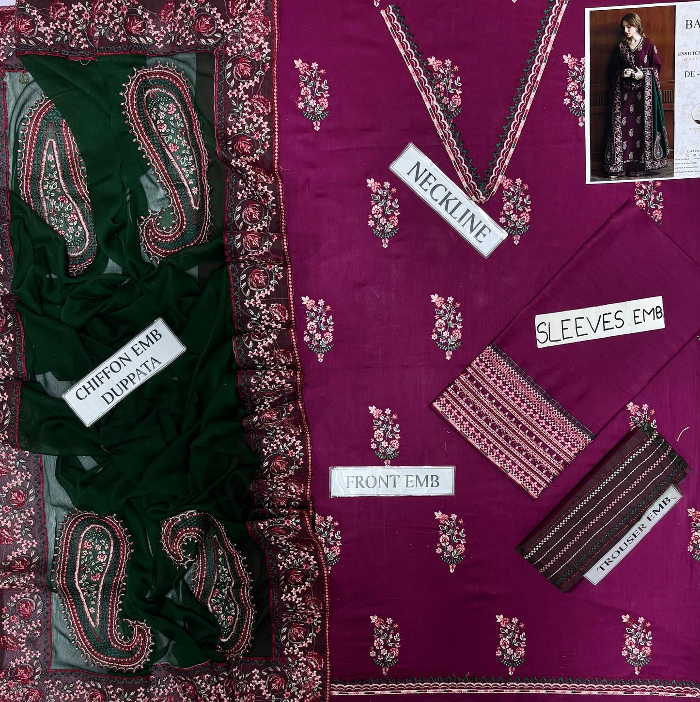 BRAND NAMEBATIK 2K26 ( DUPATTA MUKAMAL READY TO WEAR HE ✅)